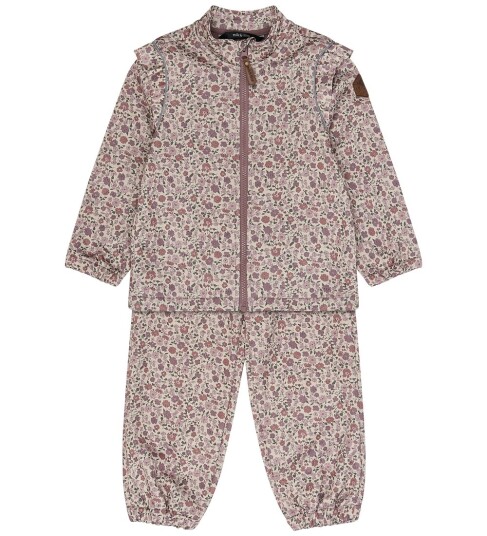 Mikk line Soft Thermal Set Warm Frill Aop Multi/patterned 110