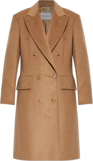 Max Mara Dame Frakker Beige 2XS,