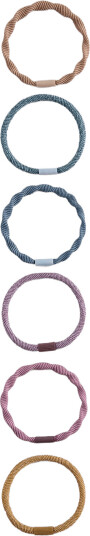 Mango Pack Of 6 Combined Hair Ties Blue ONE SIZE Mango Pack Of 6 Combined Hair Ties Blue ONE SIZE