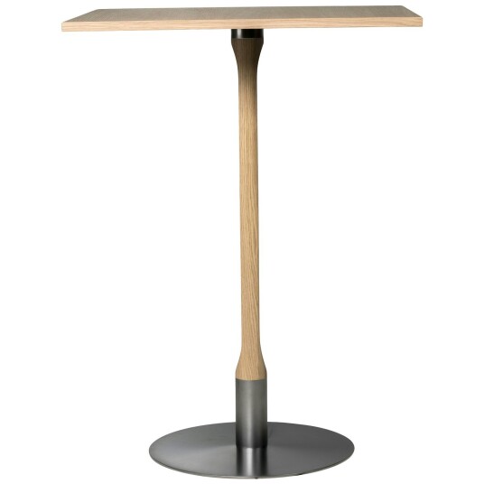 Mavis Rod Barbord Hvitpigmentert Eik 70x70 cm Mavis Rod Barbord Hvitpigmentert Eik 70x70 cm