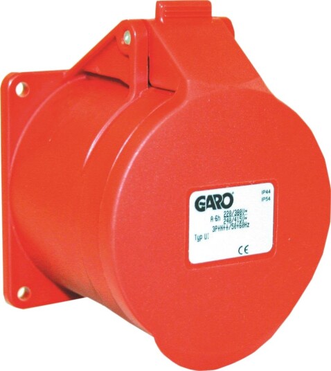 Garo Ui 316-11 S Paneluttak IP44, 4-Polet, 16 A Rød, 11 H