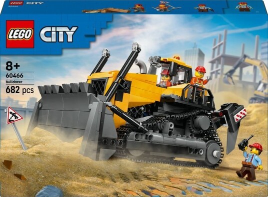 LEGO City Gul bulldoser 60466
