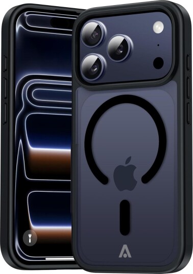 Alkaya Lucid MagSafe Deksel for iPhone 17 Pro Svart
