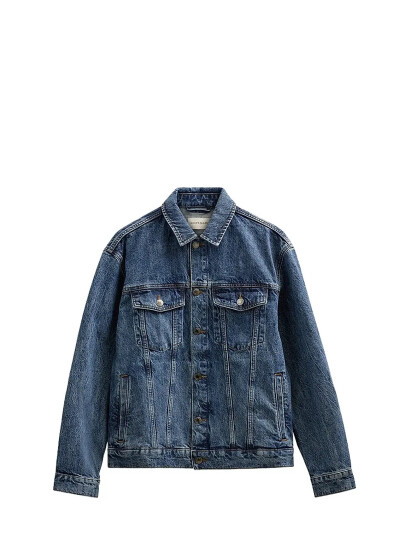 Anerkjendt Akkarsten Denim Jacket 8007 C.b Blue S Anerkjendt Akkarsten Denim Jacket 8007 C.b Blue S