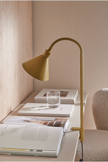 Ellos Home   Bordlampe Flexi Torino   Brun