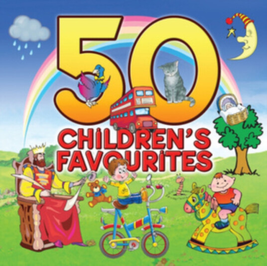 Diverse Artister  50 Children's Favourites  CD