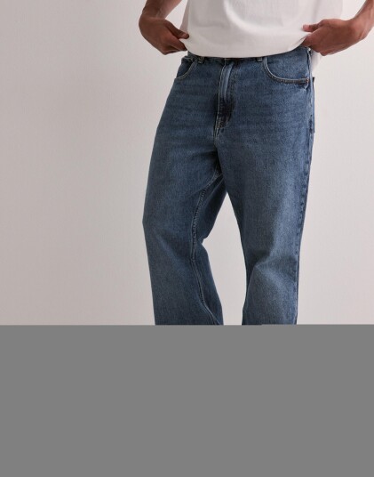 Dr Denim Rift Loose fit jeans Blå
