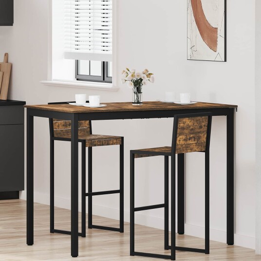 vidaXL Stående Bar Bord Konstruert tre