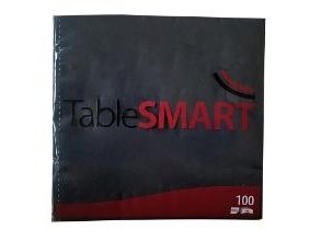 Serviet Tablesmart 40X40 Cm 3-Lag Fsc Sort,12 Pk X 100 Stk