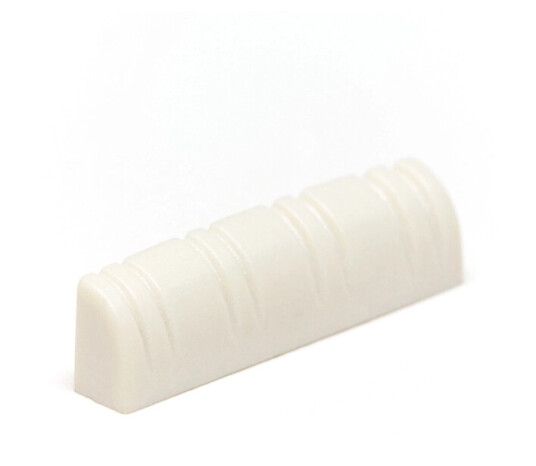 Graph Tech Tusq Pq-1530-00 - Mandolin Nut, Flat, Slotted, 11/32" Height