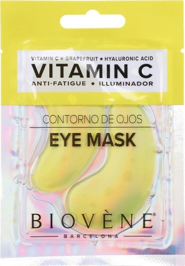 Biovène VITAMIN C Ultra-Bright Eye Pad Mask with Grapefruit and Hyalur