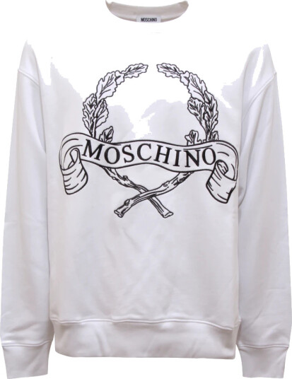 Moschino Herre Gensere & Hettegensere Hvit M,