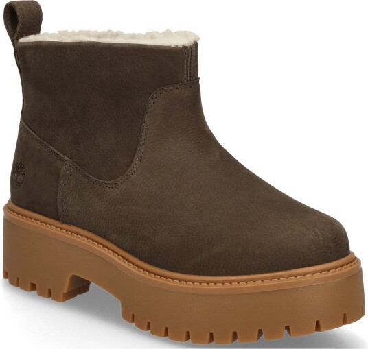 Timberland Mid Warm Lined Boot DK BRN F GRAIN 40