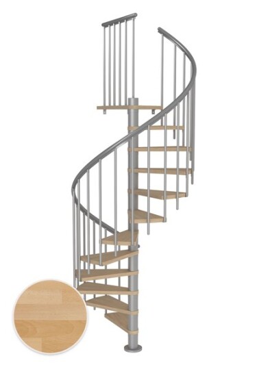 Dolle Montreal Spiral Bøk Oljet Pearl Grey Classic3 13T Ø140