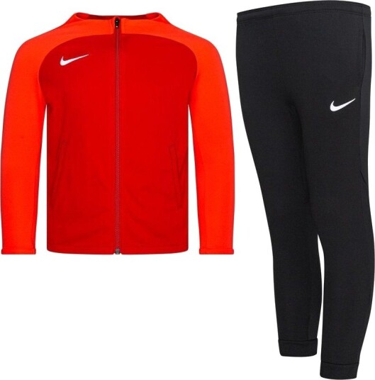 Nike Tracksuit Dri FIT Academy Pro   Rød/Svart Barn størrelse XL: 122 128 cm