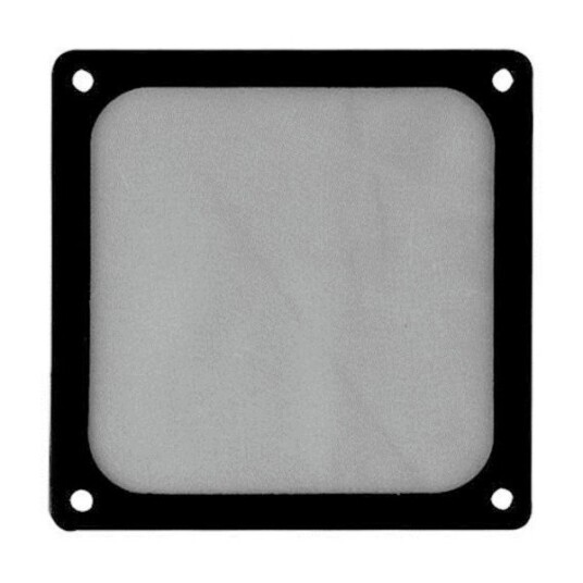SILVERSTONE 120MM VIFTE STØVFILTER SORT SST-FF123B