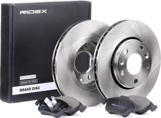 RIDEX 3405B0228 Bremseskiver og -klosser
