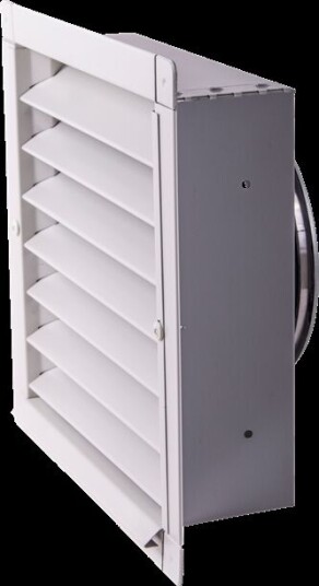 Flexit Ytterveggsrist V13 Ø160mm Hvit