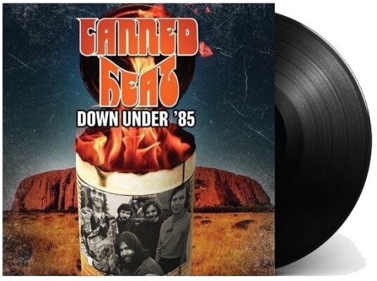 Canned Heat Down Under 85 Live Radio Broadcast Vinyl Canned Heat Down Under 85 Live Radio Broadcast Vinyl