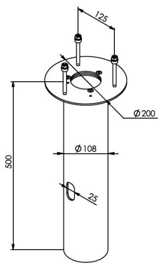 Norlys 1232 Betongfundamentadapter Belysning Norlys 1232 Betongfundamentadapter Belysning