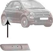 Pynte- / beskyttelseslist, sidevegg VAN WEZEL 1604430