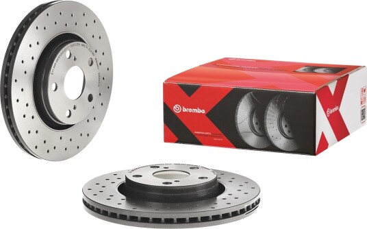 Bremseskive BREMBO 09.B043.1X Bremseskive BREMBO 09.B043.1X