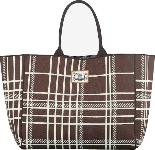 Becksöndergaard Grid Josie Bag   Brown   42X 35CM