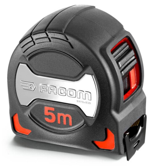 Facom 897A.528PB Målebånd 5 m 28 mm Facom 897A.528PB Målebånd 5 m 28 mm