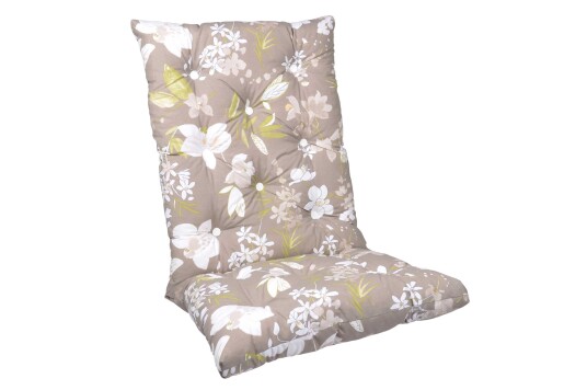 Fritab Högvik pute lenestol Beige botanical Flokk Beige