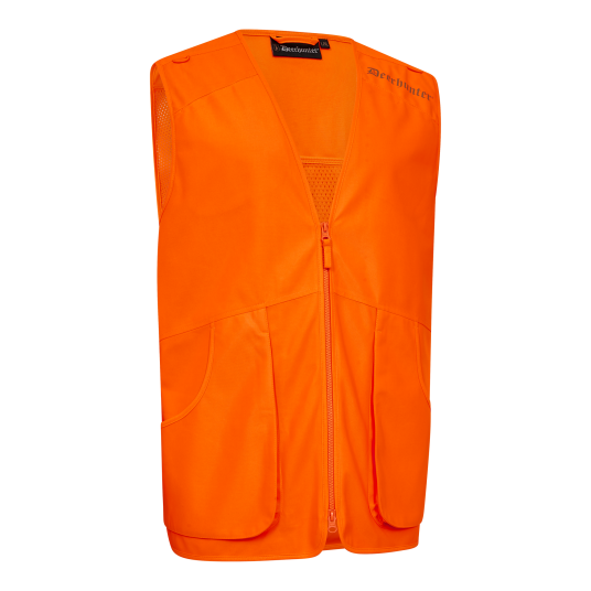 Deerhunter Jaktvest i mesh med sikkerhetsdetaljer Safety Orange 4XL/5XL