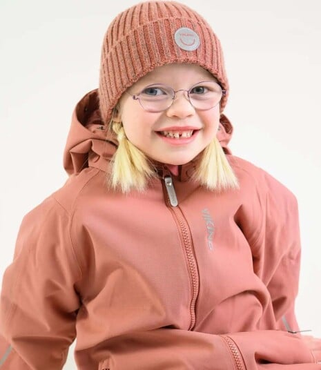 Viking Fun Reflex Beanie   Pink   54/56