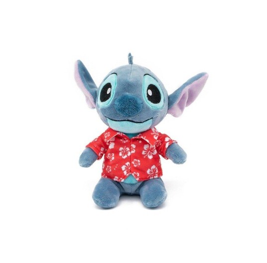 Disney Bamse Stitch Med Rød Hawaii Skjorte 25 Cm Disney Bamse Stitch Med Rød Hawaii Skjorte 25 Cm