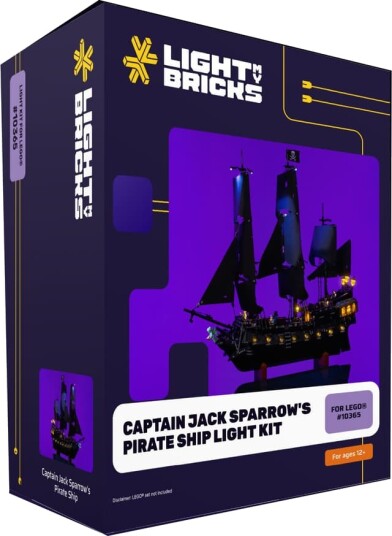 Light My Bricks Captain Jack Sparrow"s Ship lyssett