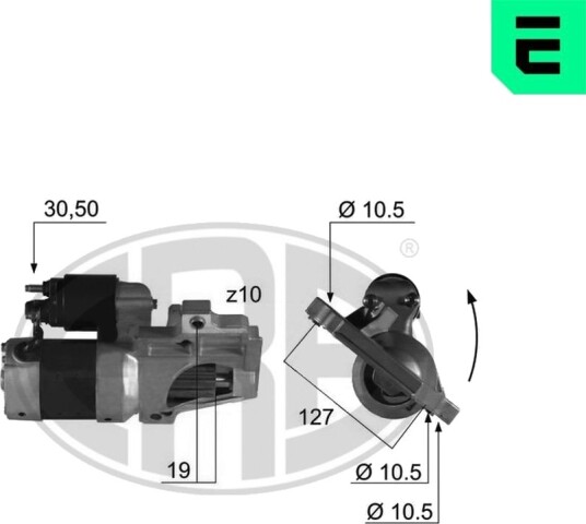 ERA 220344A Starter ERA 220344A Starter