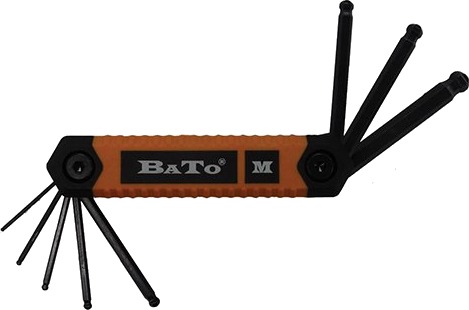 BATO Unbrakonøkkelsett knivmodell 1,5-8mm. 8 deler.