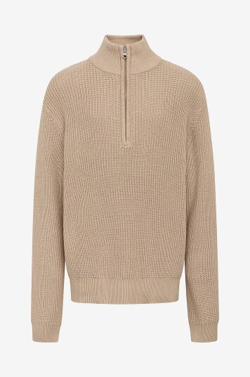 Grunt Genser Durbuy Knit Beige