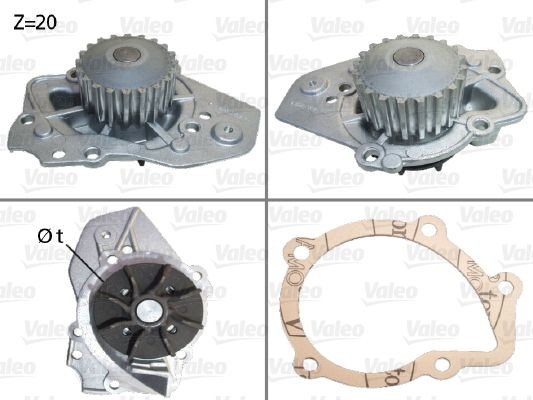 Vannpumpe VALEO 506014