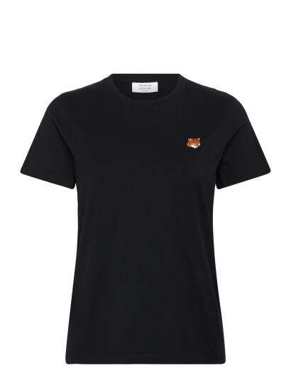 Maison Kitsune Fox Head Regular Tee Shirt Black M Maison Kitsune Fox Head Regular Tee Shirt Black M