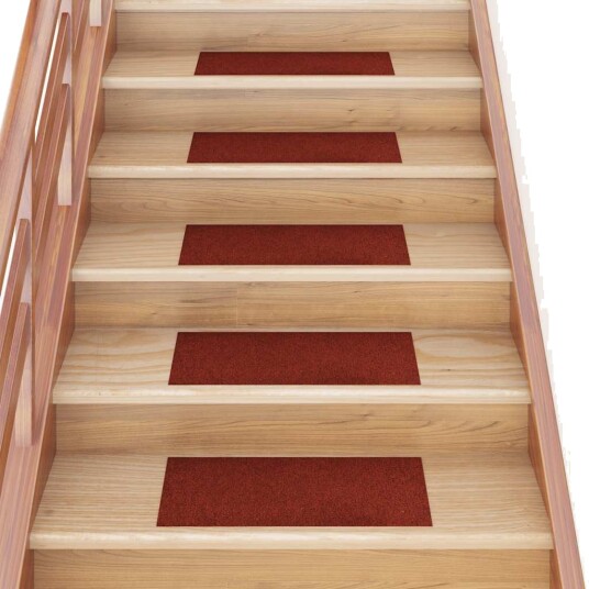  Trappematter selvklebende 30 stk rød 60x25 cm rektangulær 8721288458261