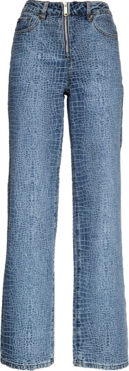 Self Portrait Dame Jeans Blå W28,