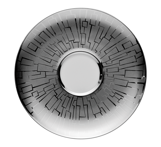 Rosenthal TAC Skin Platin skål til te- og kombikopp