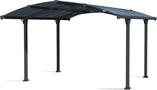 Canopia by Palram Carport Arcadia 435 x 359 cm Grå Canopia by Palram Carport Arcadia 435 x 359 cm Grå
