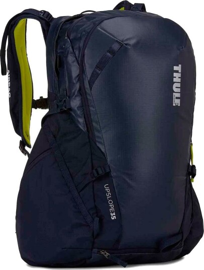Thule Upslope Ski- og Snowboardsekk med Airbag (35L) Blackest Blue
