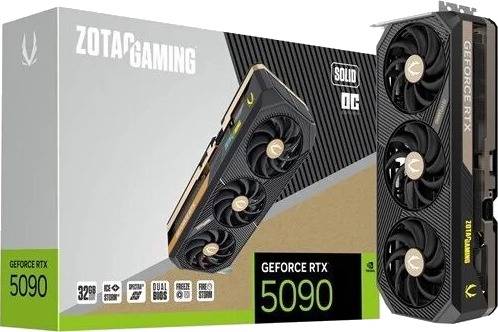 Zotac Gaming GeForce RTX 5090 SOLID OC ZT B50900J 10P Zotac Gaming GeForce RTX 5090 SOLID OC ZT B50900J 10P