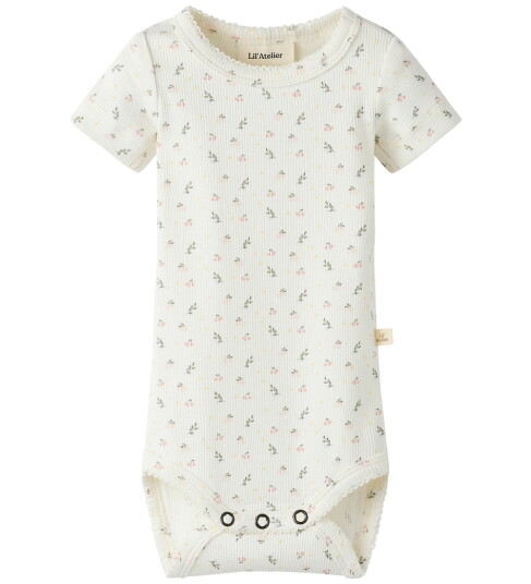 Lil"Atelier Nbfgago Ss Slim Body Lil Noos   Cream   92