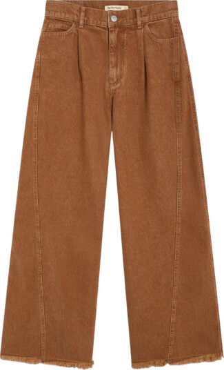 The New Society, Dame, Jeans, Brun, S,