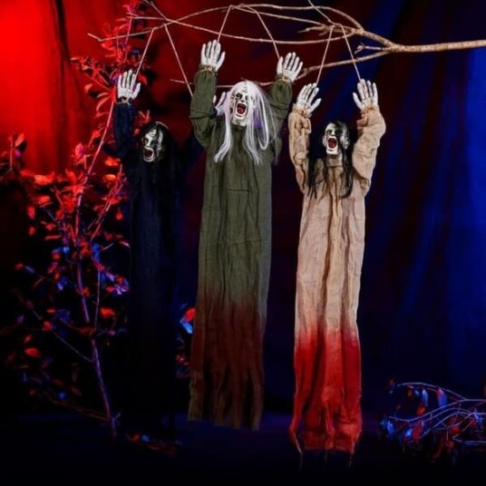 Halloween Skjelettdekorasjoner til Hage 3 stk