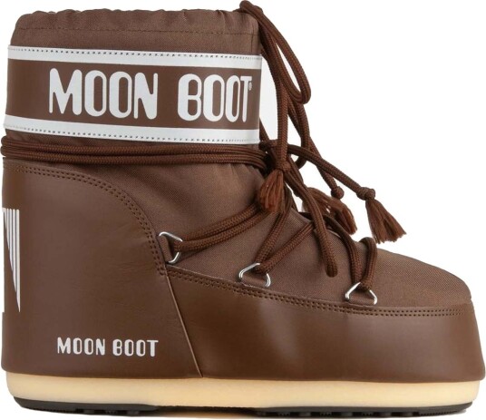 Moon Boot Unisex Icon Low Nylon Cocoa, 36/38