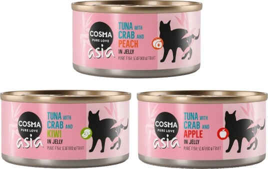 Cosma Asia Frukt I Gelé Mixpakke Frukt 2 24 X 170 G