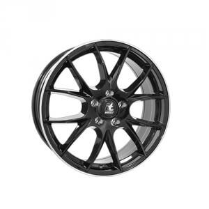IT Wheels Kira Black Lip Polished 6.5x16 4/108 ET25 B65.1 IT Wheels Kira Black Lip Polished 6.5x16 4/108 ET25 B65.1